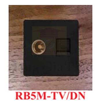 Ổ cắm Tivi & Ổ cắm vi tính RB5M-TV/DN